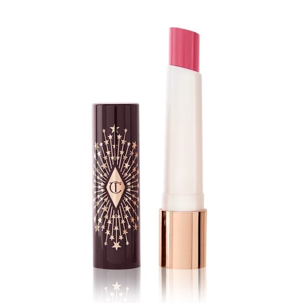 NEW IN BOX Charlotte Tilbury Hyaluronic Hapikiss Cokor Balm ~ Crystal Happikiss